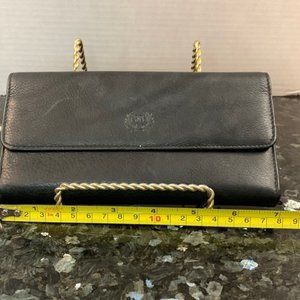 Black Leather Bertotti Wallet